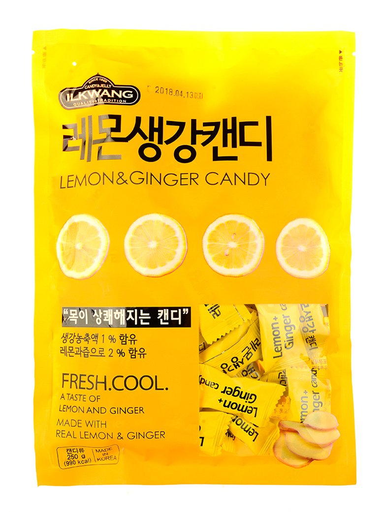 Lemon Ginger Hard Candy_250 Grams (8.8 oz) Product of